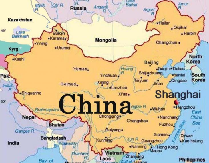 Map of China - Recycle IT