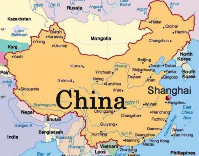 Map of China - Recycle IT