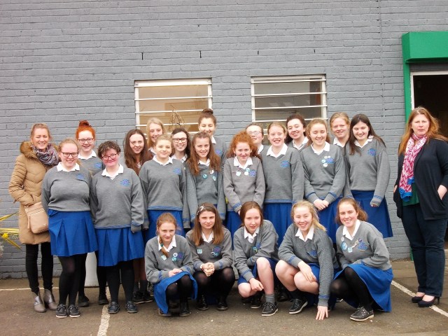 Loreto Secondary School, Kilkenny TY Studetns at Recycle IT 