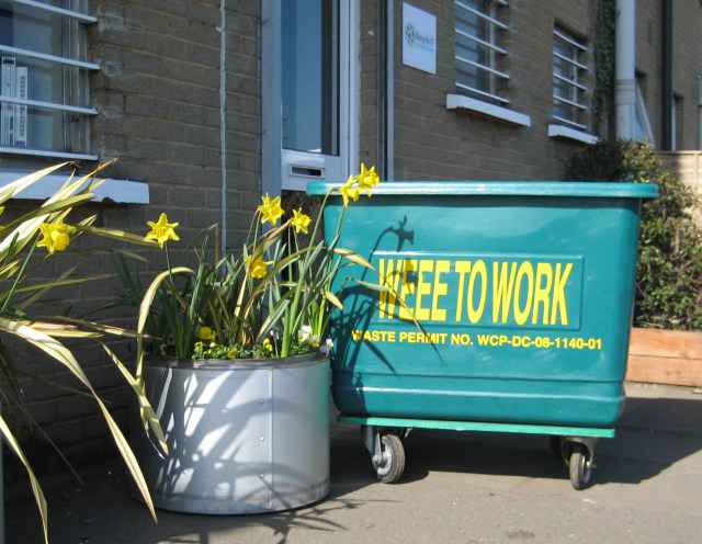 Electircal Recycling @ Work for Eco Week