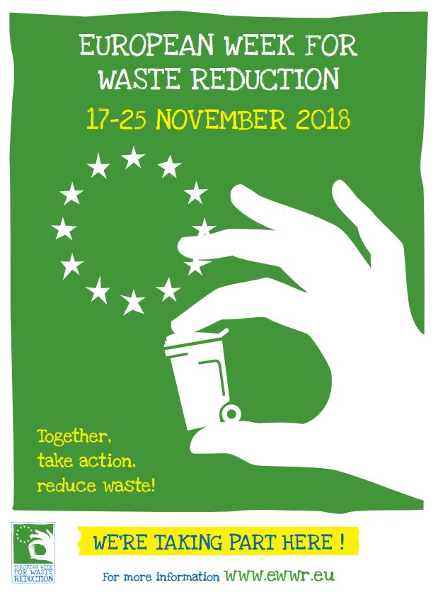 European Waste Reduction Week 2018 Support by Recycle IT